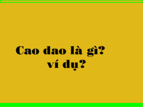 Ca dao là gì?