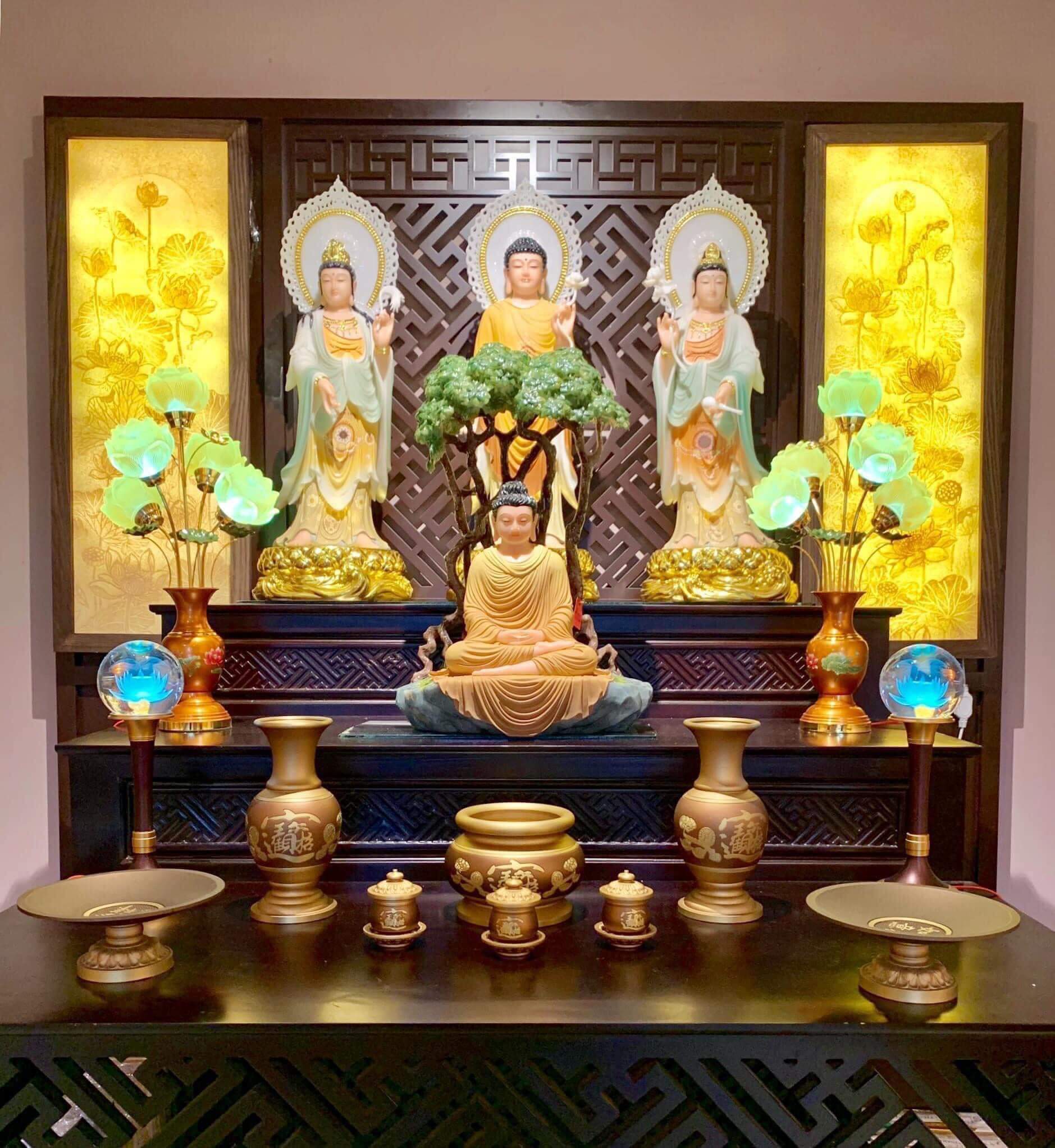 Cách thờ Tam Thế Phật