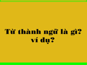 Thành ngữ là gì?